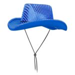 Shiny Sequin Light Up Cowboy Hat Flashing Western Cowgirl Hat Vintage Dance Ball Disco Jazz Hats Party Costume for Men Women