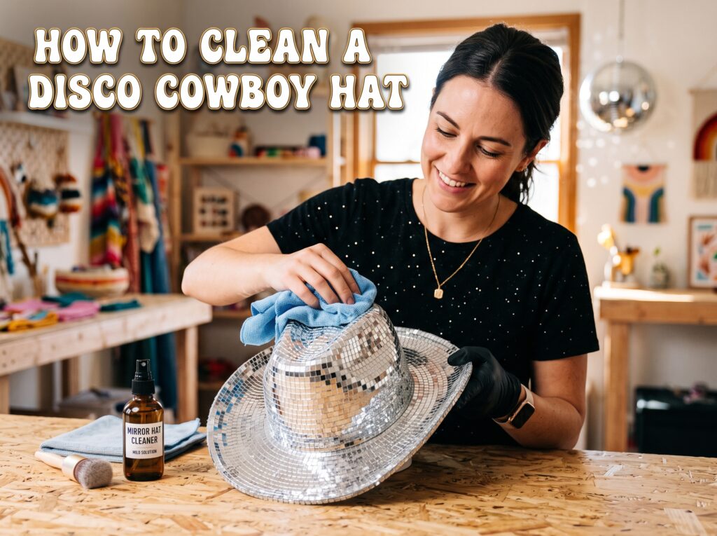 How to Clean a Disco Cowboy Hat