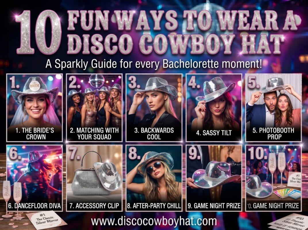 10 Fun Ways to Wear a Disco Cowboy Hat