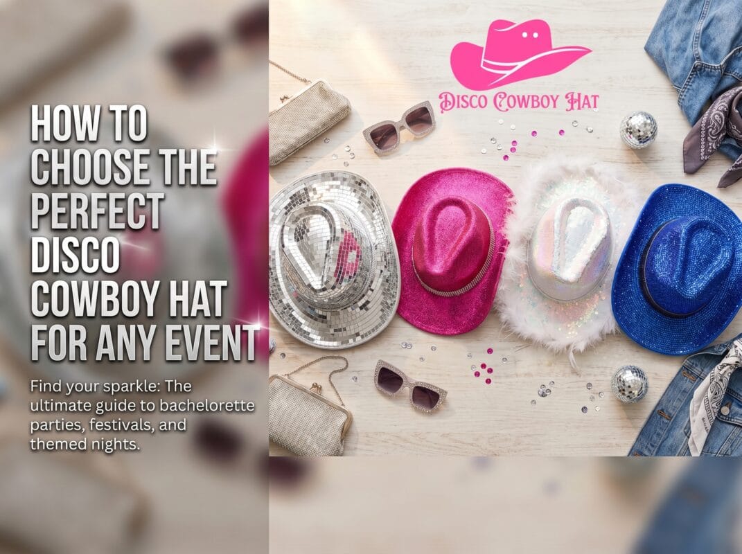 How to Choose the Perfect Disco Cowboy Hat for Any Event