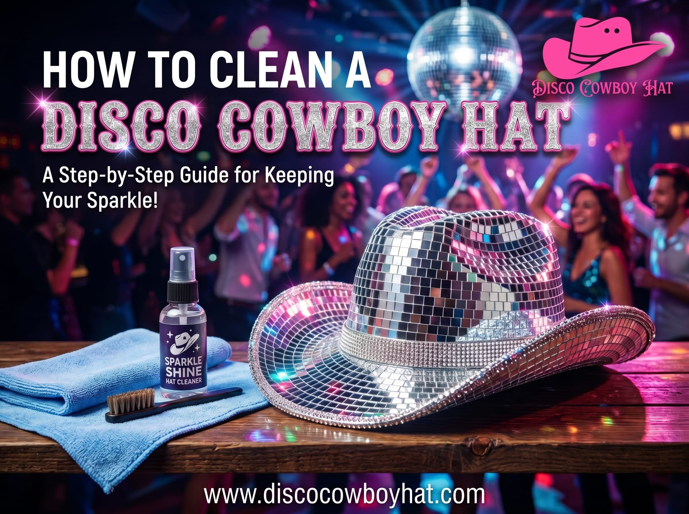 How to Clean a Disco Cowboy Hat
